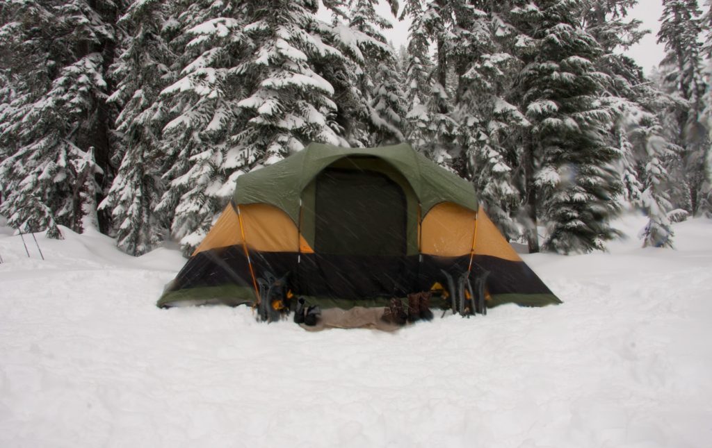 Camping im Winter