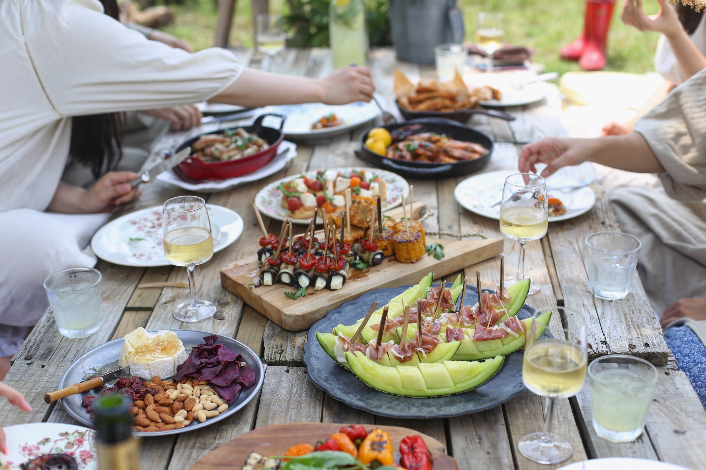 grillen im garten
